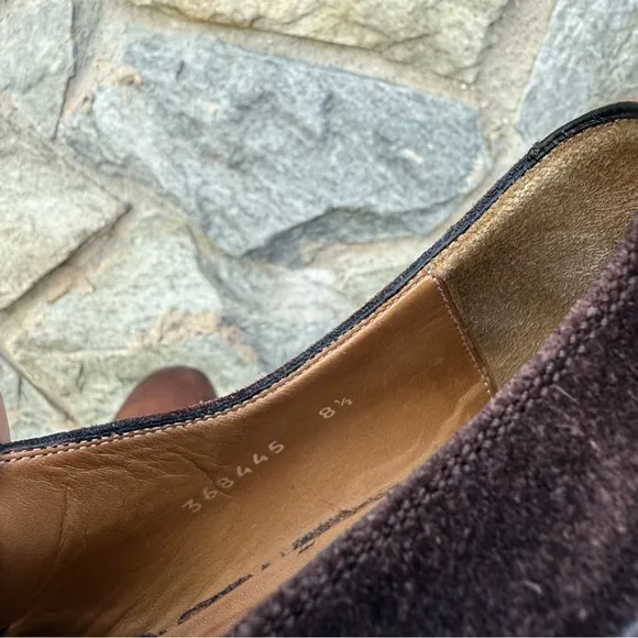 Gucci Brown Leather Derby Dress Shoes US 10