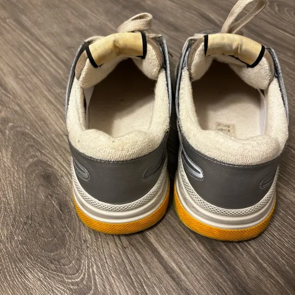 Gucci Silver Gray Designer Sneakers