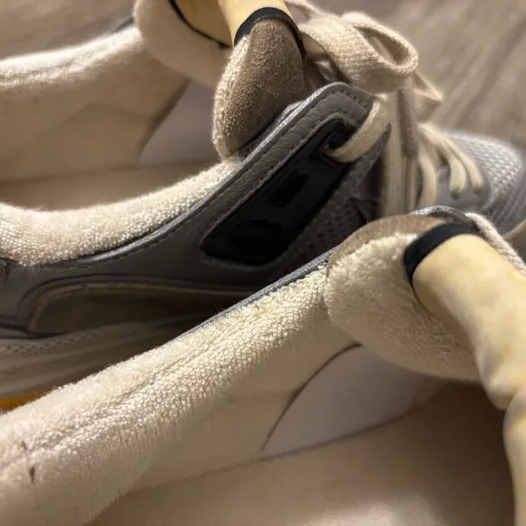 Gucci Silver Gray Designer Sneakers