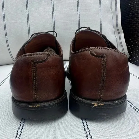 GUCCI Vintage Oxford Driving Loafers Leather Lace Dress Shoes Men’s 41.5 US 8
