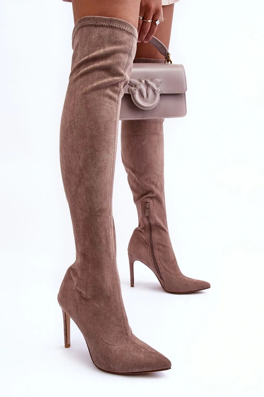 Heel boots Step in style