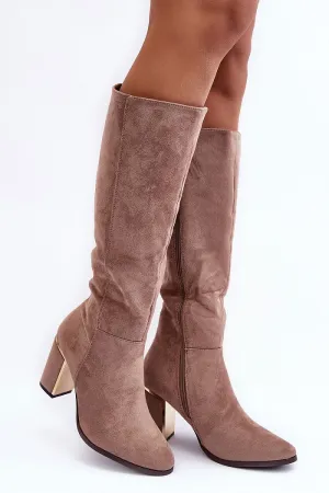 Heel boots