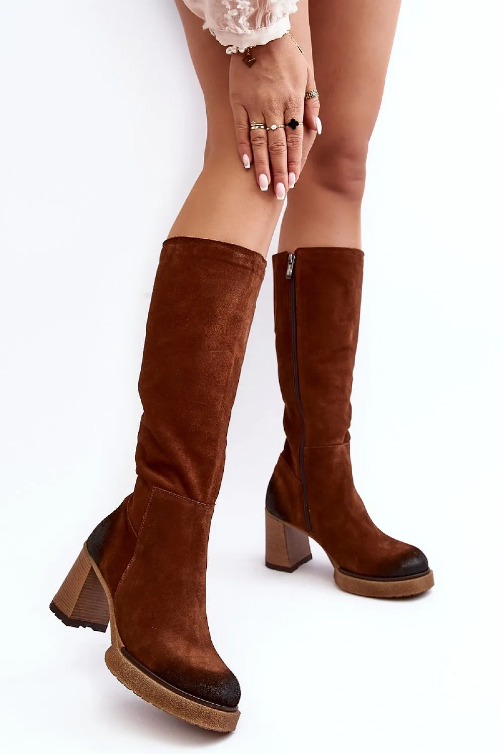 Heel boots