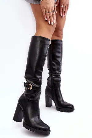 Heel boots