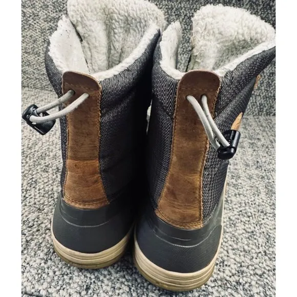 Helly Hansen Men's Waterproof Insulated Winter Boots With Faux Fur Lining