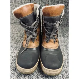 Helly Hansen Men's Waterproof Insulated Winter Boots With Faux Fur Lining