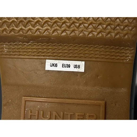 Hunter Brand Men's Size 8 Lace Up Duck Boots Waterproof Insulated