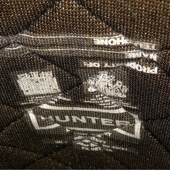 HUNTER Diamond Quilted Knee High Insulated Rain Boots &amp; Cable Knit Boot Socks