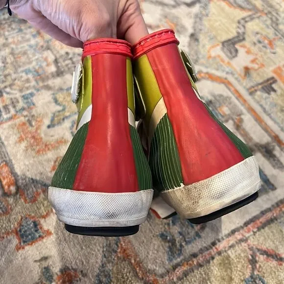 Hunter Multicolor High Top Waterproof Sneakers - 9