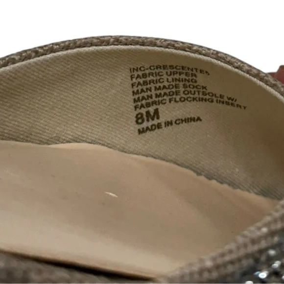 I.N.C. Pointed Flats Rhinestones - Women’s Size 8M