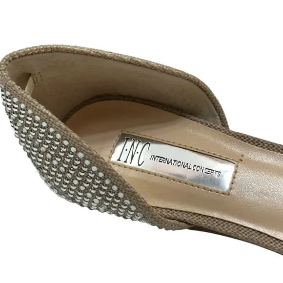 I.N.C. Pointed Flats Rhinestones - Women’s Size 8M