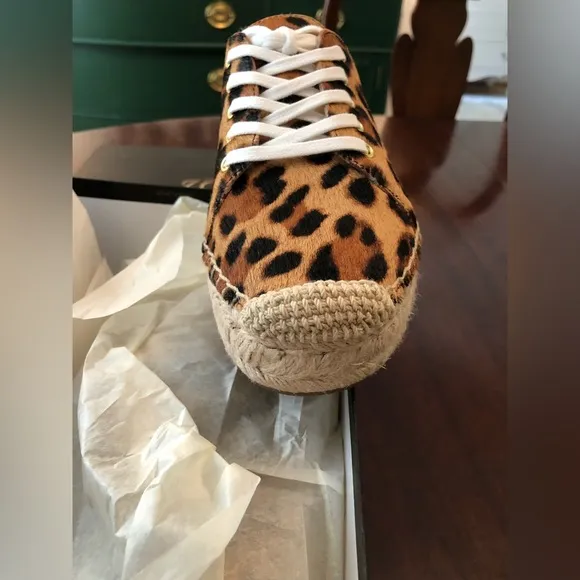 J. Crew Canvas Lace-up Espadrilles NWT