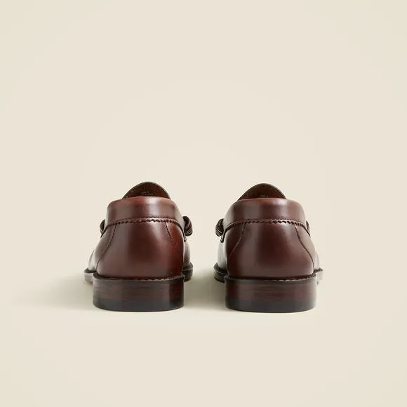 J. Crew Classic Camden Penny Leather Loafers Shoes Round Toe Brown Size 8 NWOB