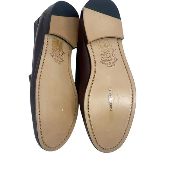 J. Crew Classic Camden Penny Leather Loafers Shoes Round Toe Brown Size 8 NWOB