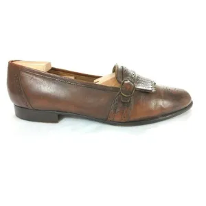 Johnston &amp; Murphy Men's Brown Leather Buckle 11