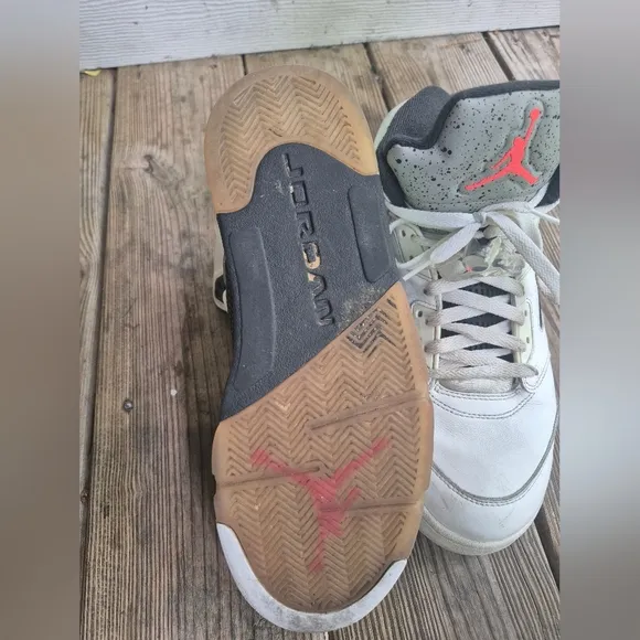 Jordan Craig White and Black Sneakers High-Top