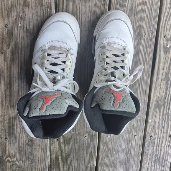 Jordan Craig White and Black Sneakers High-Top