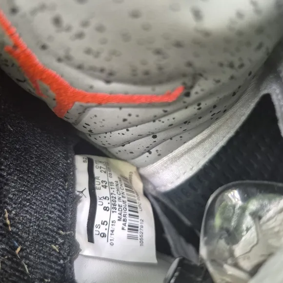 Jordan Craig White and Black Sneakers High-Top