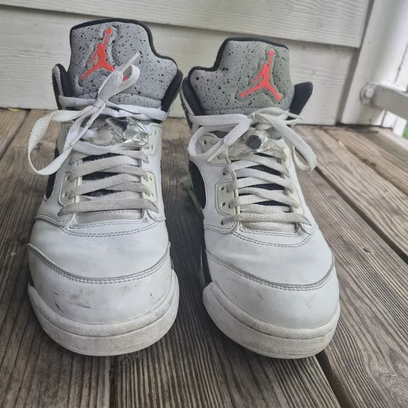 Jordan Craig White and Black Sneakers High-Top