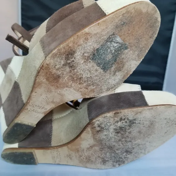 Joseph Azaguri wedge platform sandals