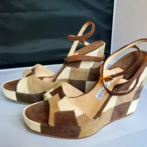 Joseph Azaguri wedge platform sandals