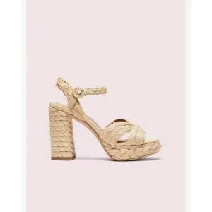 KATE SPADE DISCO RAFFIA PLATFORM 2025 sandals size 11