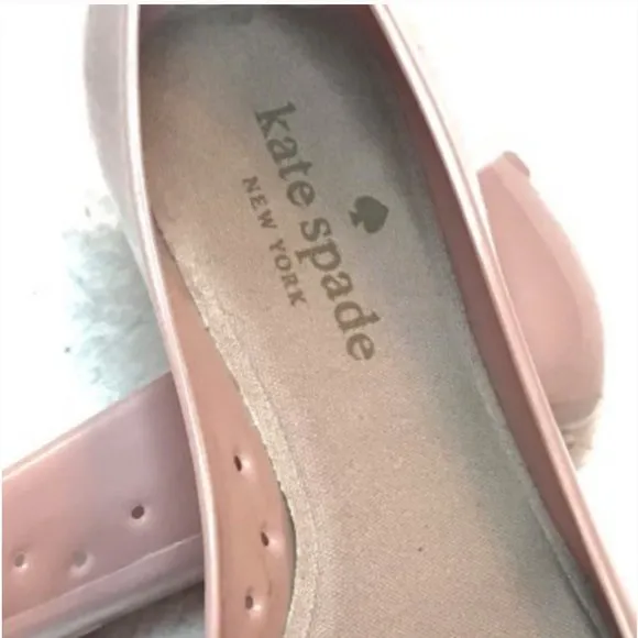 Kate Spade Jade Flower Jelly Ballet Flats 7