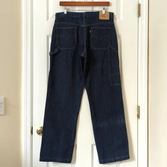 Levi's Y2K Vintage 577 Lower Rise Loose Fit Straight Leg Carpenter Jeans 12