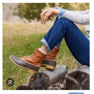 LL Bean‎ Bean Boots Gore-Tex Waterproof Leather Duck Boots Women's