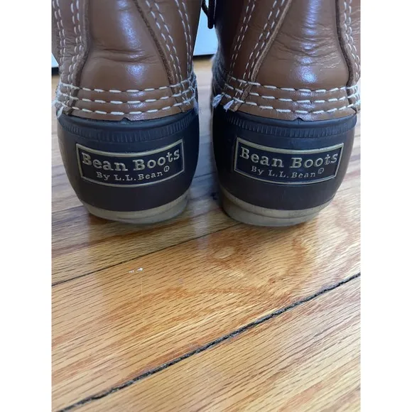 LL Bean‎ Bean Boots Gore-Tex Waterproof Leather Duck Boots Women's