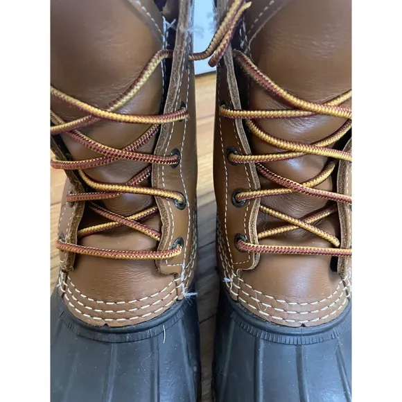 LL Bean‎ Bean Boots Gore-Tex Waterproof Leather Duck Boots Women's