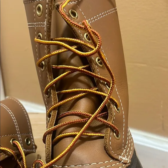 L.L. Bean Brown and Black Kids Rain &amp; Snow Boots