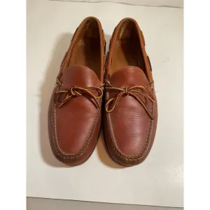 L.L. Bean Signature Leather Boat Shoes Loafers Classic Style Mens
