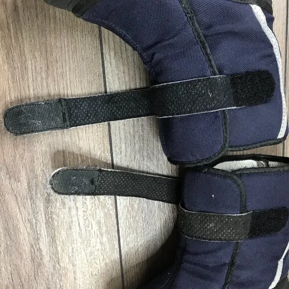 L.L.Bean Northwoods Boots Unisex Toddler Size 9 Navy Blue‎ WInter Snow Boots