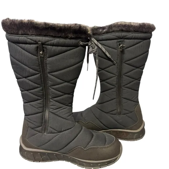 LLBean Women's Snowfield Boots, Tall Insulated size 7