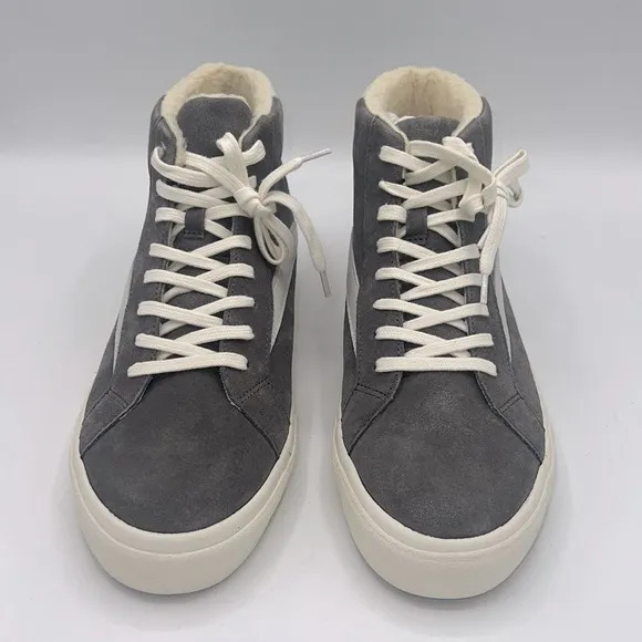 Madewell Men’s Sidewalk High-Top Sneakers in Suede and Leather size 11 (NWB)