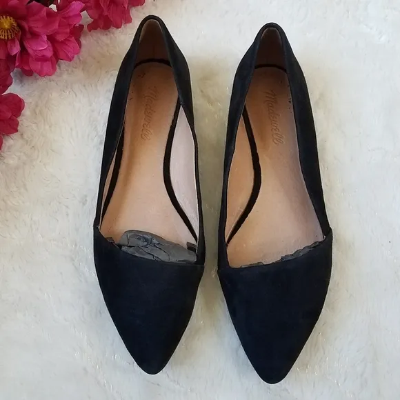 Madewell Mira Suede Flats x 2 pairs!