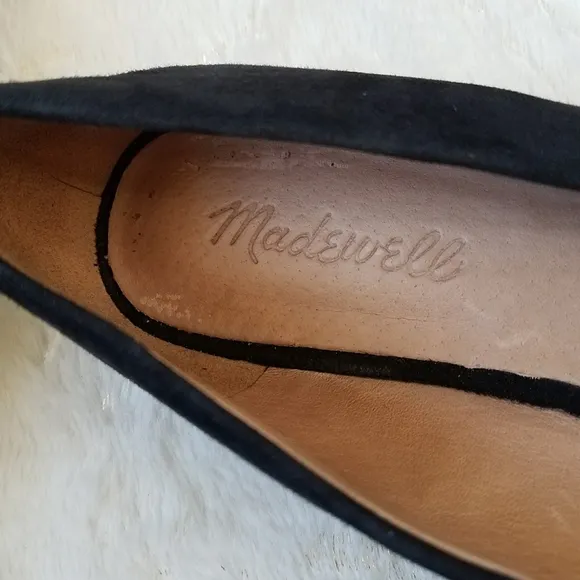 Madewell Mira Suede Flats x 2 pairs!