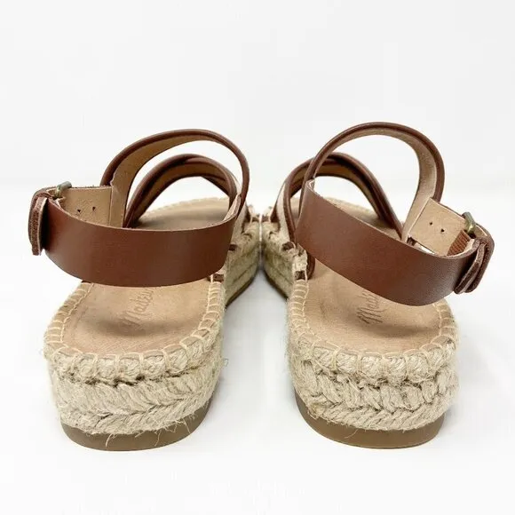 MADEWELL | The Julie Espadrille Sandal 8 NWOT