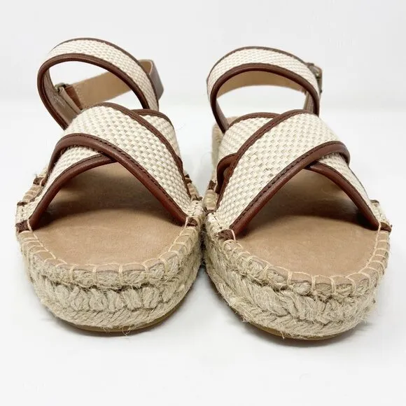 MADEWELL | The Julie Espadrille Sandal 8 NWOT