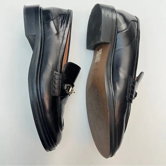 Madewell The Vernon Bit Hardware Loafer in Leather, Size 8