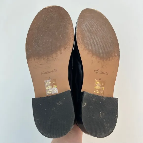 Madewell The Vernon Bit Hardware Loafer in Leather, Size 8