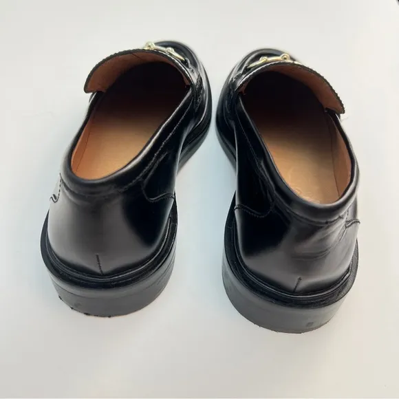 Madewell The Vernon Bit Hardware Loafer in Leather, Size 8