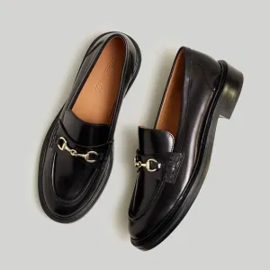 Madewell The Vernon Bit Hardware Loafer in Leather, Size 8