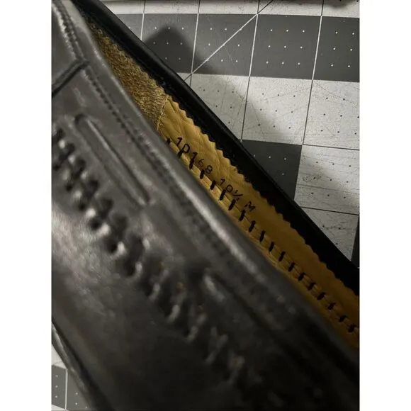 Magnanni Tasselled‎ Loafers Mens 10 1/2 M Black Made In Spain Classic Soft