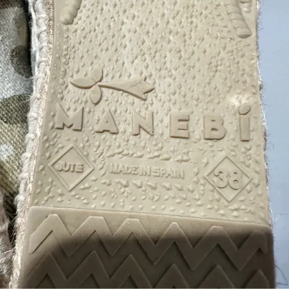 Manebi Espadrilles 6.3 C0 Mens Camouflage Size 38
