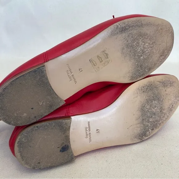 Mansur Gavriel Red Ballet Flats