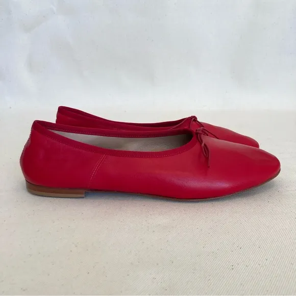 Mansur Gavriel Red Ballet Flats