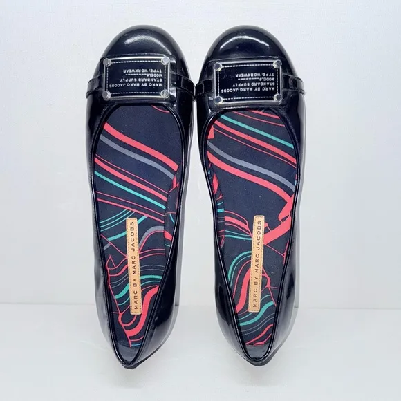 Marc by Marc Jacobs Leather Ballet Flats Size 39 EU