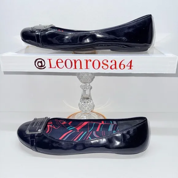 Marc by Marc Jacobs Leather Ballet Flats Size 39 EU
